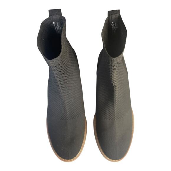 Anne Klein Women’s Black Parley Wedge Stretch Ankle Boots Size-6.5m - Picture 9 of 9